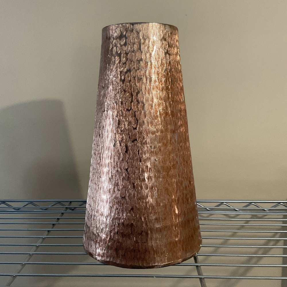 Catherines Bronze Textured Vase